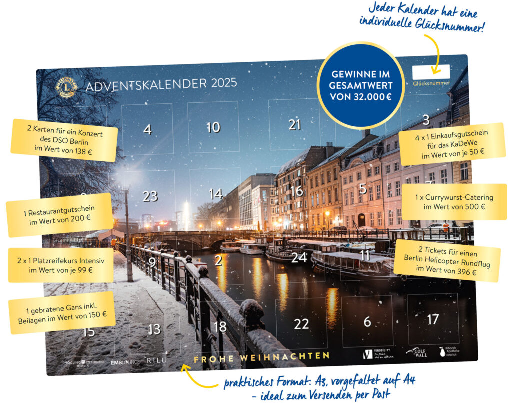 Adventskalender für Berlin 2025