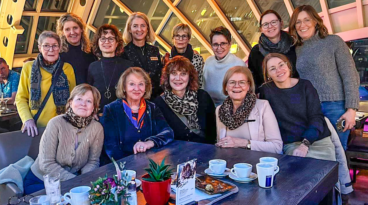 Treffen mit auswärtigem Ladies Lions Clubs aus Brake